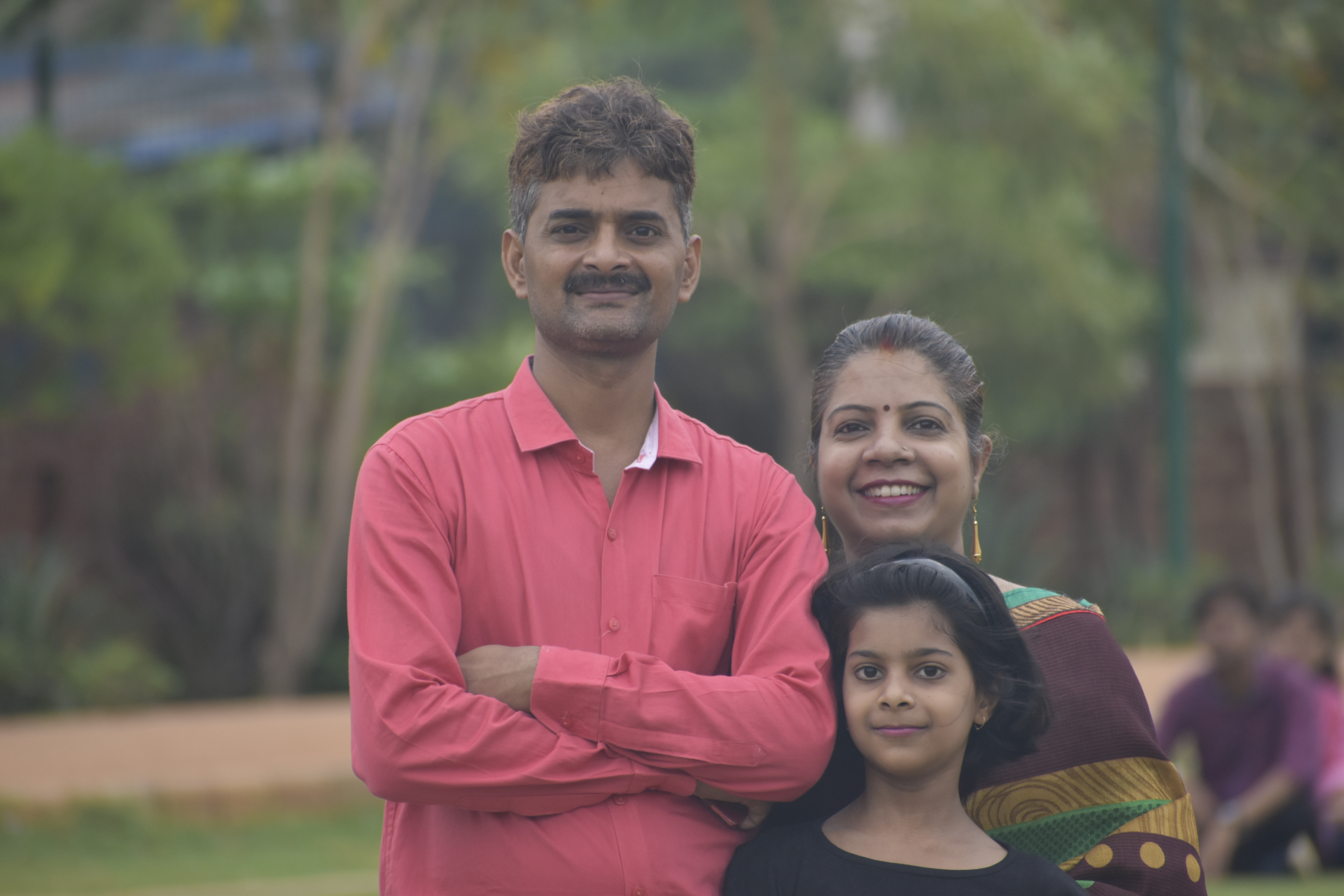 A monochrome portrait