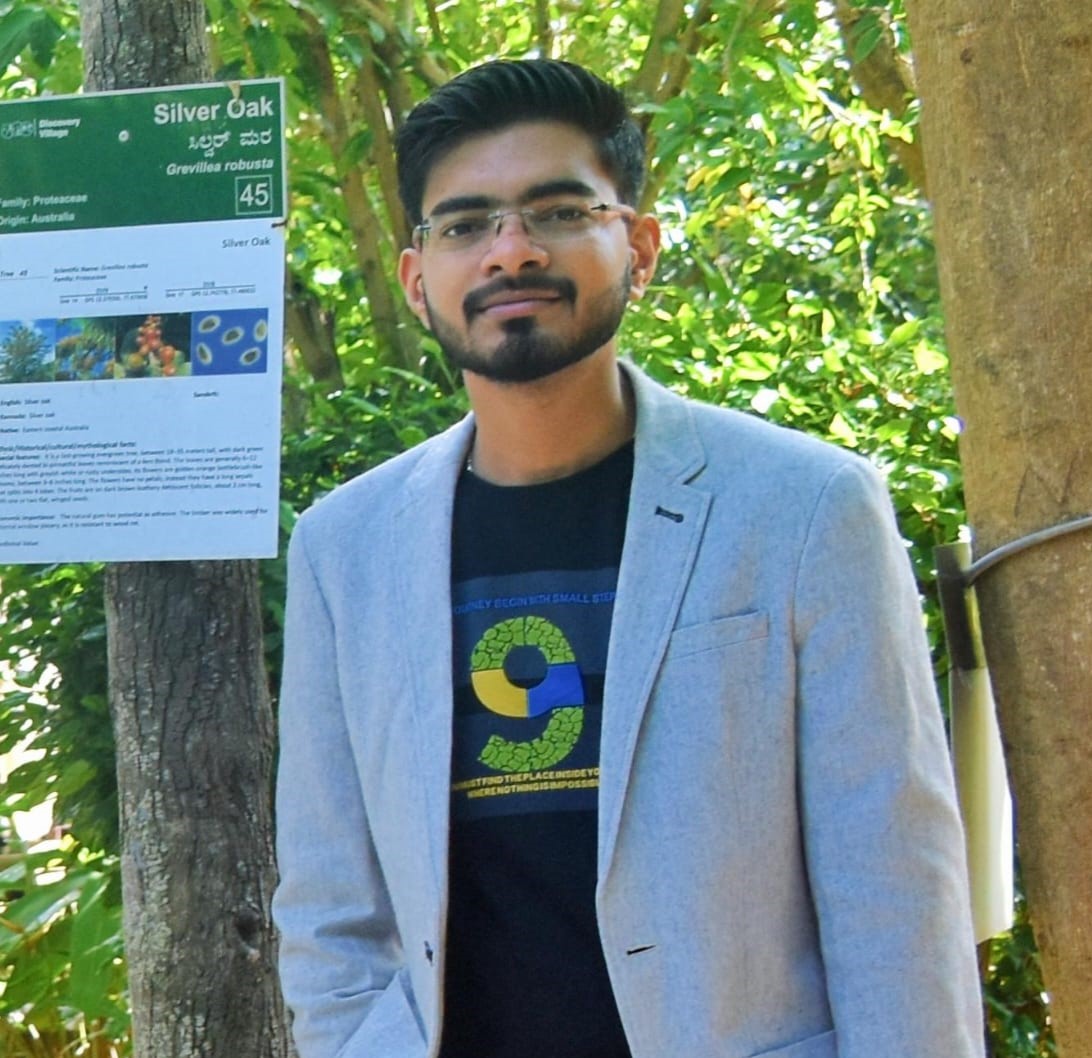 A photo of me, Adarsh, your photographer