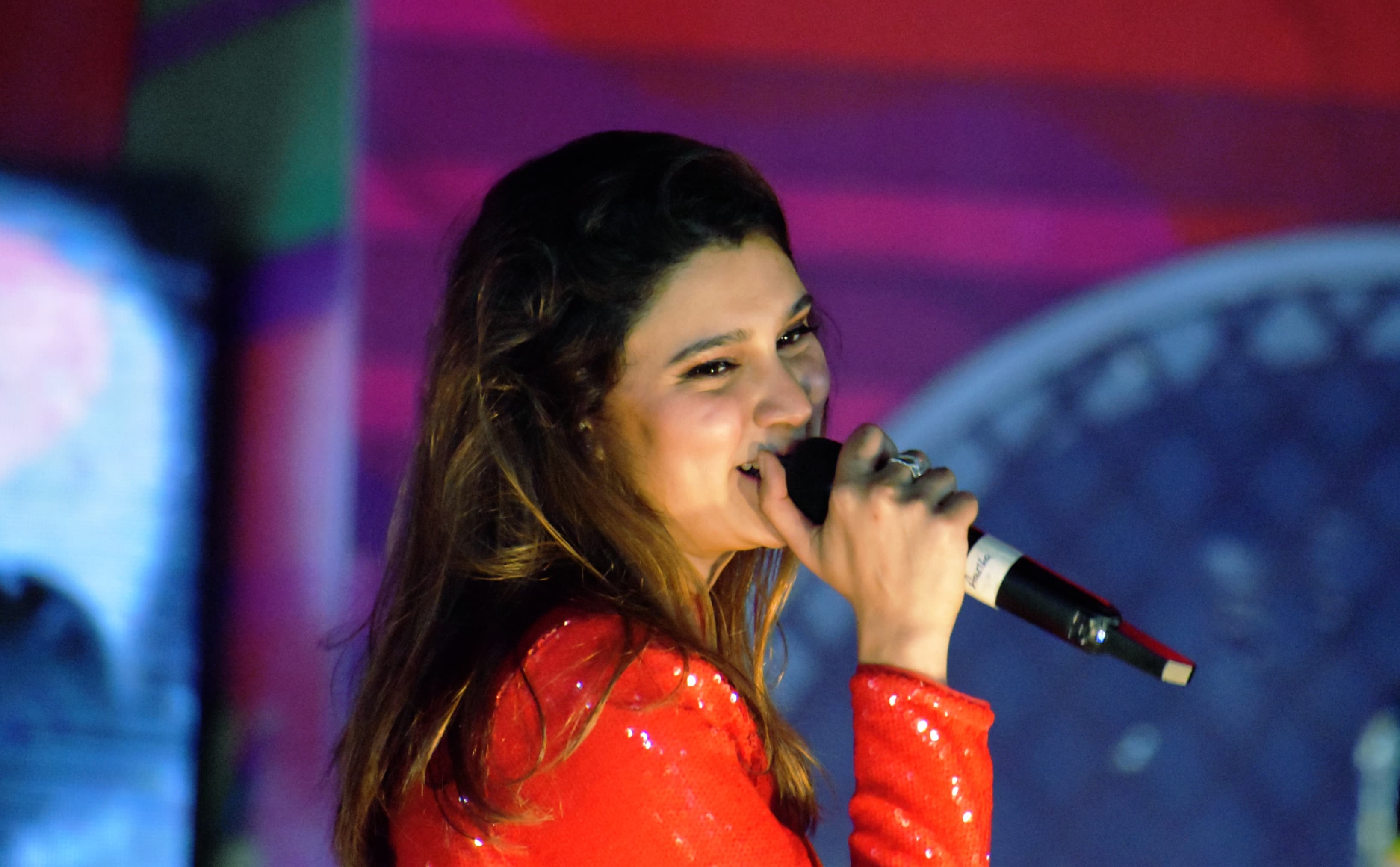 Landscape capture of artist Astha Gill