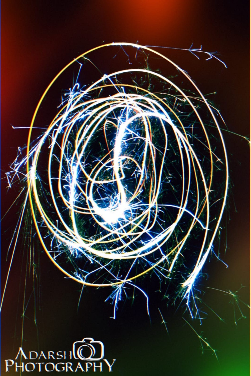 A second creative fire portrait